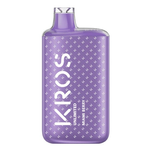 KROS Disposable Vape Miami Berry KROS Unlimited Disposable Vape (5%, 6000 Puffs)