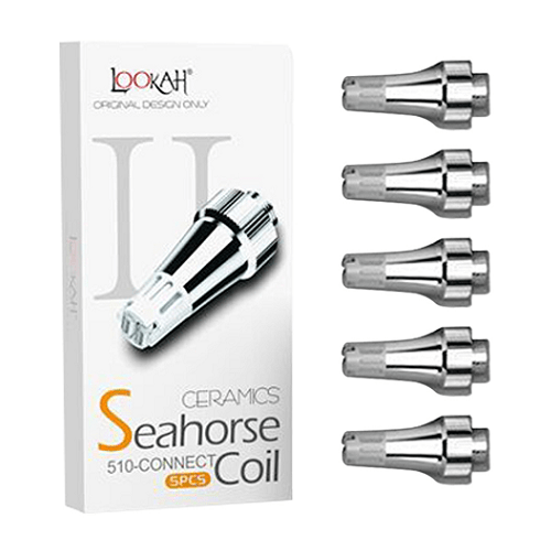 Lookah Alternatives 1.2ohm Quartz Coil Lookah Seahorse Replacement Coils (Pack of 5)