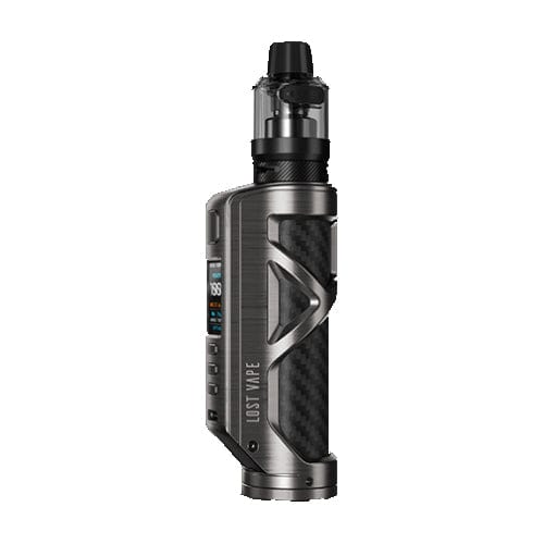 Lost Vape Kits Gunmetal/Carbon Fiber Lost Vape Cyborg Quest Kit