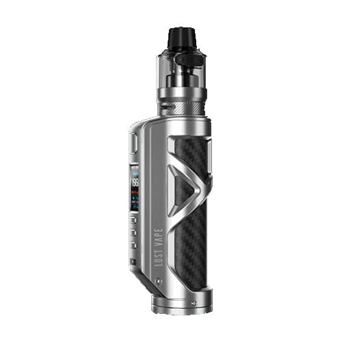 Lost Vape Kits Stainless Steel/Carbon Fiber Lost Vape Cyborg Quest Kit