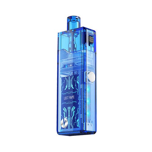 Lost Vape Pod System Blue Clear Lost Vape Orion Art 18W Pod Kit