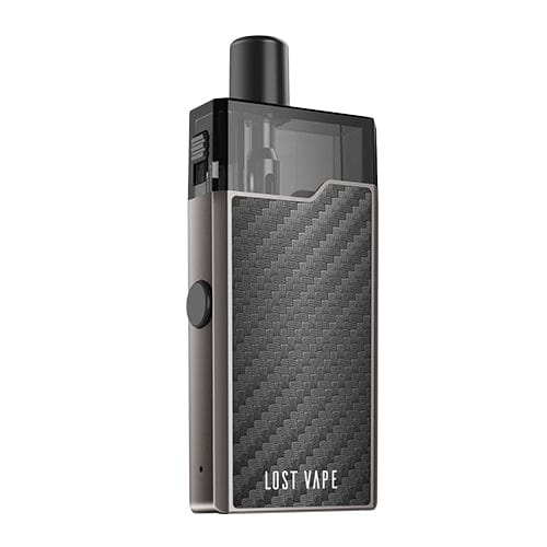 Lost Vape Pod System Gunmetal Carbon Fiber Lost Vape Orion Mini Pod Kit