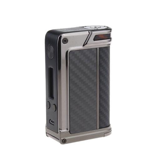 Lost Vape Mods Gunmetal Carbon Fiber Black Grey Kevlar Lost Vape Paranormal DNA250C 200W Mod