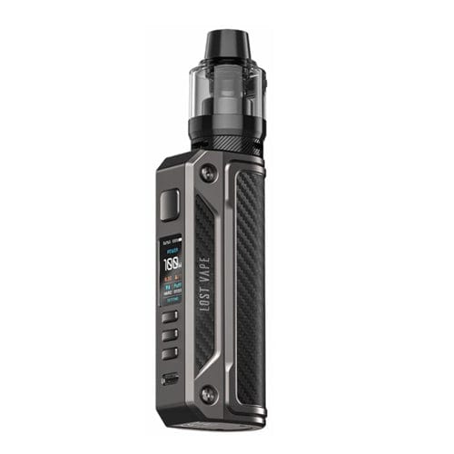 Lost Vape Kits Gunmetal/Carbon Fiber Lost Vape Thelema Solo 100W Kit