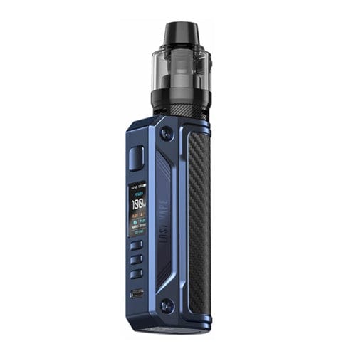 Lost Vape Kits Sierra Blue/Carbon Fiber Lost Vape Thelema Solo 100W Kit