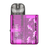 Lost Vape Pod System Purple Clear Lost Vape Ursa Baby 18W Pod Kit