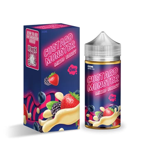 Monster Vape Labs Juice Custard Monster Mixed Berry 100ml Vape Juice