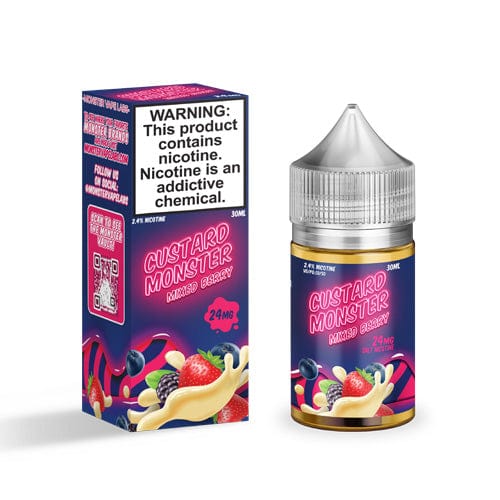 Monster Vape Labs Juice Custard Monster Mixed Berry 30ml Nic Salt Vape Juice