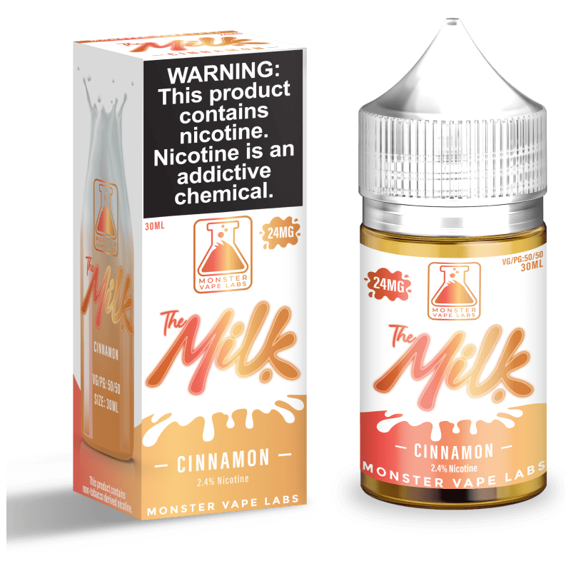 Monster Vape Labs Juice The Milk Salts Cinnamon 30ml Nic Salt Vape Juice