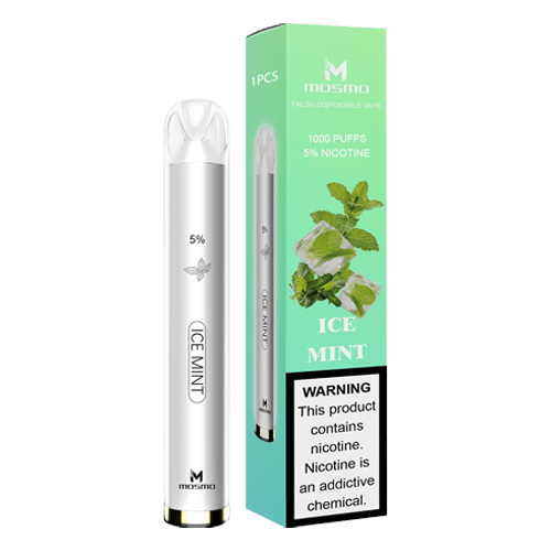 Mosmo Disposable Vape Ice Mint Mosmo Flash Disposable Vape