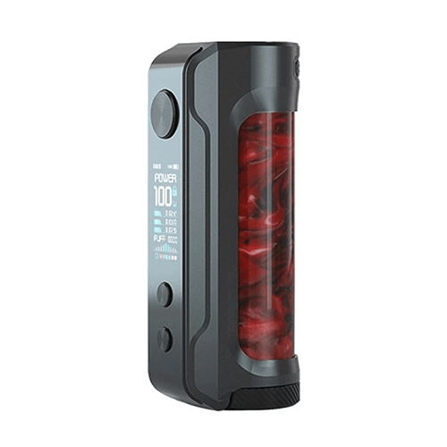 OBS Mods Gunmetal Ruby Red OBS Engine 100W Box Mod