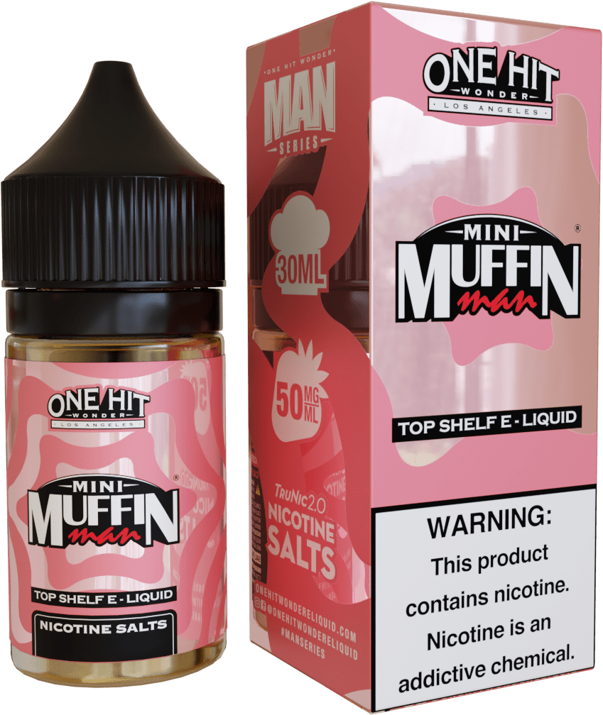 One Hit Wonder Juice 50MG One Hit Wonder Mini Muffin Man 30ml Nic Salt Vape Juice