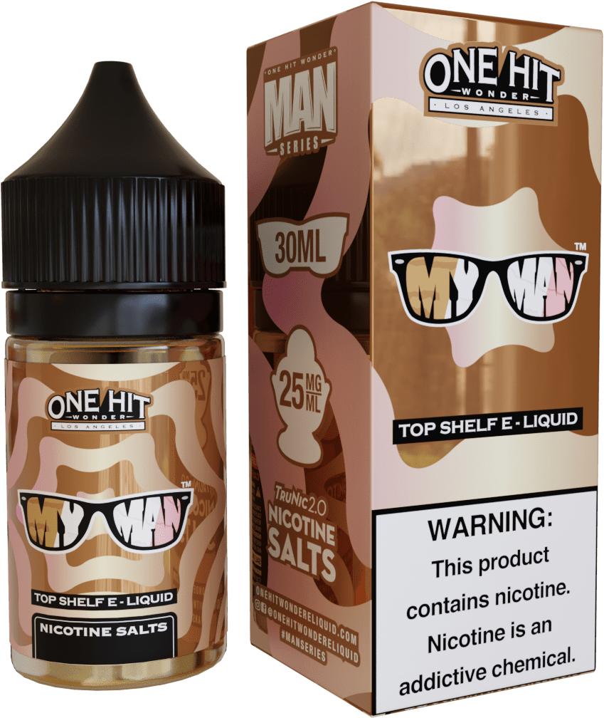 One Hit Wonder Juice 25MG One Hit Wonder My Man 30ml Nic Salt Vape Juice