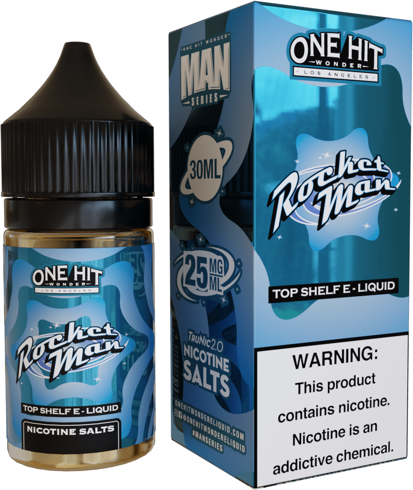 One Hit Wonder Juice 25MG One Hit Wonder Rocket Man 30ml Nic Salt Vape Juice