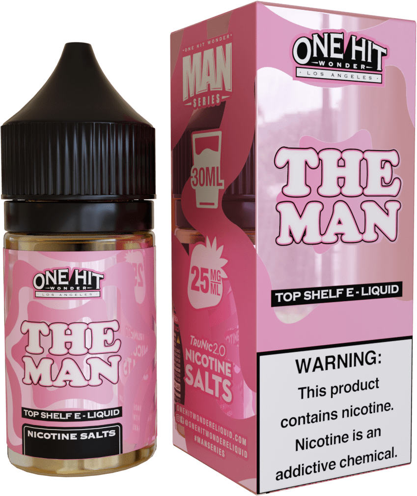 One Hit Wonder Juice 25MG One Hit Wonder The Man 30ml Nic Salt Vape Juice