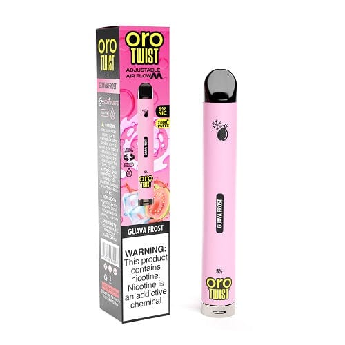 ORO Disposable Vape Guava Frost ORO Twist Flow Disposable Vape