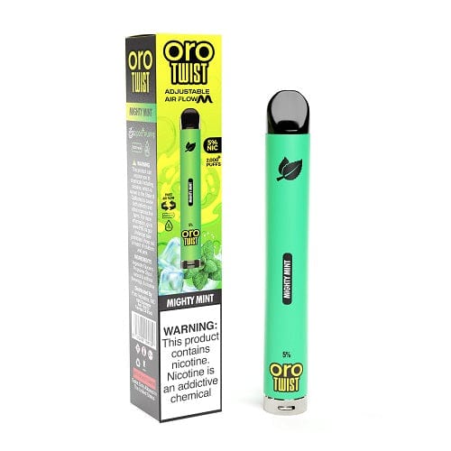 ORO Disposable Vape Mighty Mint ORO Twist Flow Disposable Vape