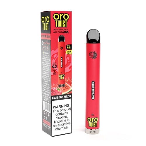 ORO Disposable Vape Raspberry Melon ORO Twist Flow Disposable Vape