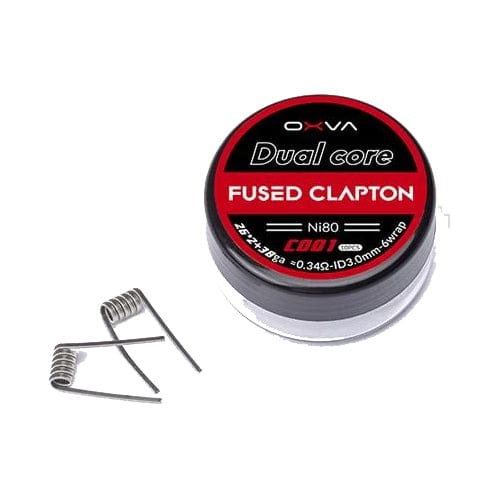 OXVA Coils Dual Core Fused Clapton OXVA Fused Clapton Coils (10x Pack)