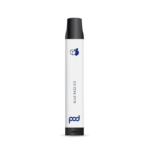 Pod Juice Disposable Vape Blue Razz Chew Pod 2500 Mesh Disposable Vape