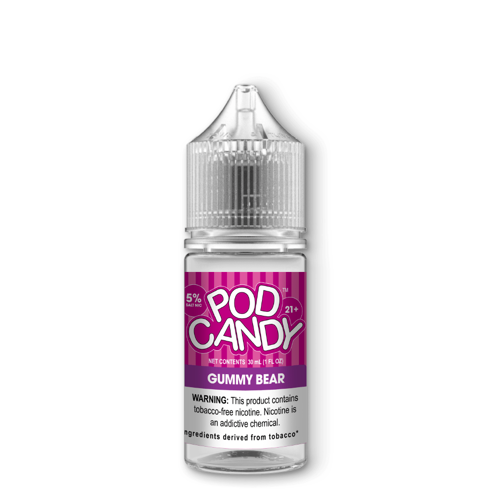 Pod Candy Juice 50mg Pod Candy Gummy Bear 30ml TF Nic Salt Vape Juice