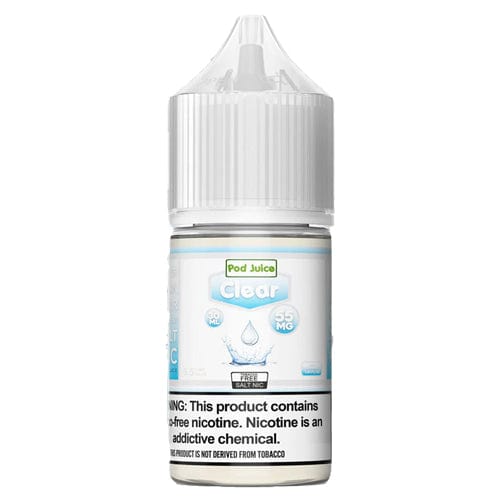 Pod Juice Juice Pod Juice Clear (Unflavored) TF 30ml Nic Salt Vape Juice