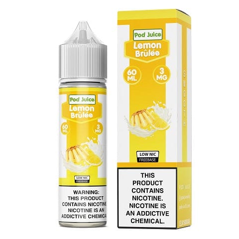 Pod Juice Juice Pod Juice Lemon Brulee 60ml Vape Juice