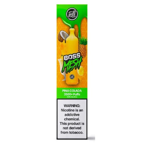 Puff Labs Disposable Vape Pine Colada Puff Labs Boss Mesh TF Disposable Vape