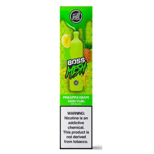 Puff Labs Disposable Vape Pineapple Grape Puff Labs Boss Mesh TF Disposable Vape