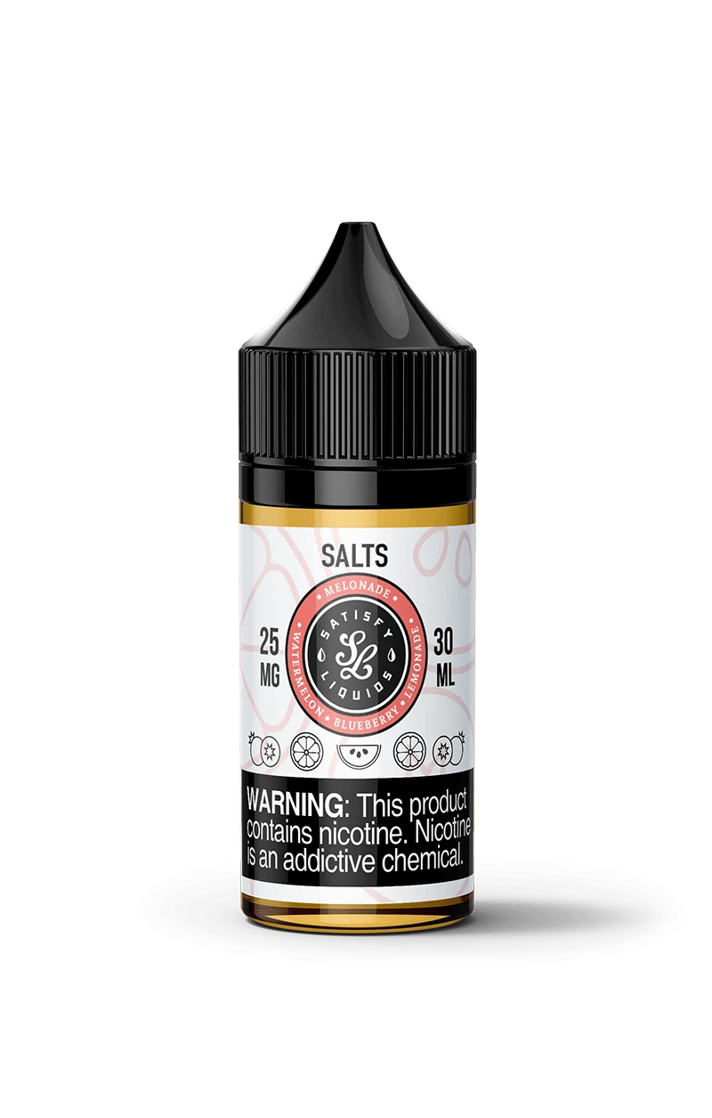 Satisfy Liquids Juice Satisfy E-Liquids Melonade 30ml Nic Salt Vape Juice