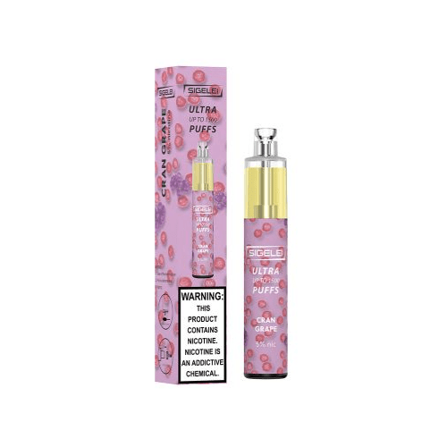 Sigelei Disposable Vape Cran Grape Sigelei Ultra Disposable Vape