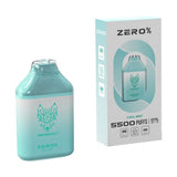 SnowWolf Disposable Vape Cool Mint Snowwolf ZERO Disposable Vape (0%, 5500 Puffs)