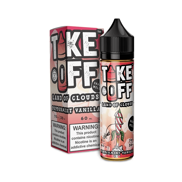 TAKE OFF Juice 0mg TAKE OFF Peppermint Vanilla 60ml Vape Juice