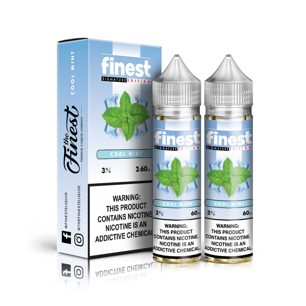 The Finest Juice The Finest Cool Mint 2x 60ml Vape Juice