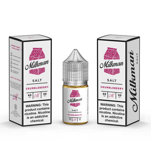 The Milkman Salt Crumbleberry 30ml Nic Salt Vape Juice