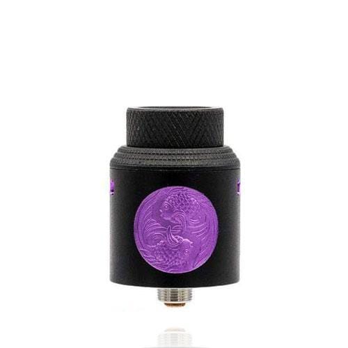 Vapeam RDA Black and Purple Vapeam Fat F$h 24mm RDA