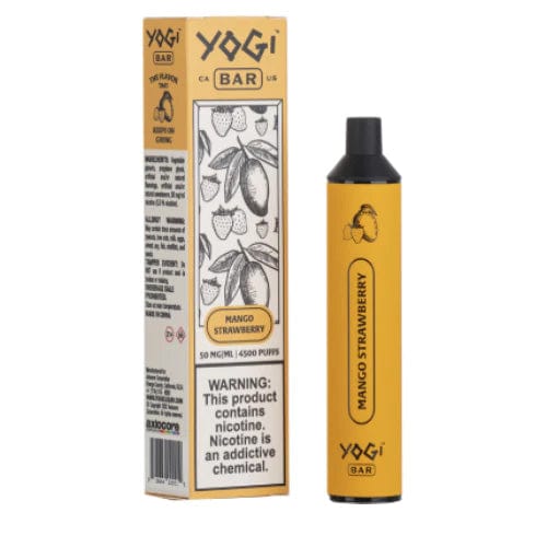 Yogi Disposable Vape Mango Strawberry Yogi Bar 4500 Disposable Vape (5%, 4500 Puffs)