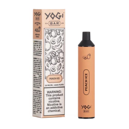 Yogi Disposable Vape Peach Ice Yogi Bar 4500 Disposable Vape (5%, 4500 Puffs)