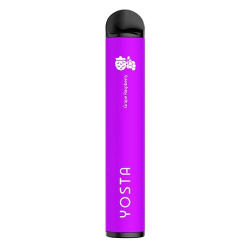 Yosta Disposable Vape Iced Grape Raspberry Yosta Mega 8ml Disposable Vape