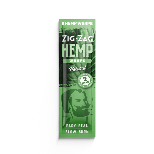 Zig-Zag Alternatives Natural Zig-Zag Hemp Wraps (2x Pack)